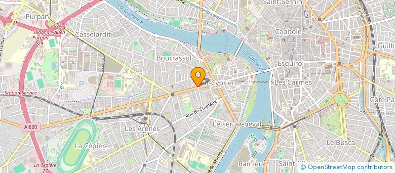 localisation de l'entreprise FILODERO à TOULOUSE