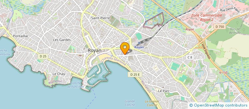 localisation de l'entreprise FILOG  ROYAN