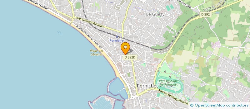 localisation de l'entreprise FILOMA à PORNICHET