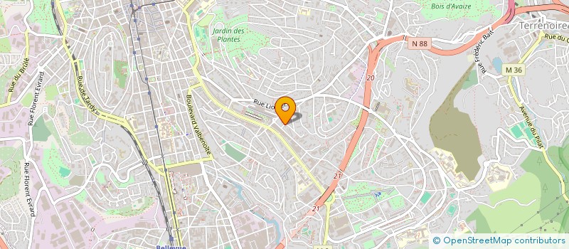 localisation de l'entreprise FILOMANY  SAINT-ETIENNE