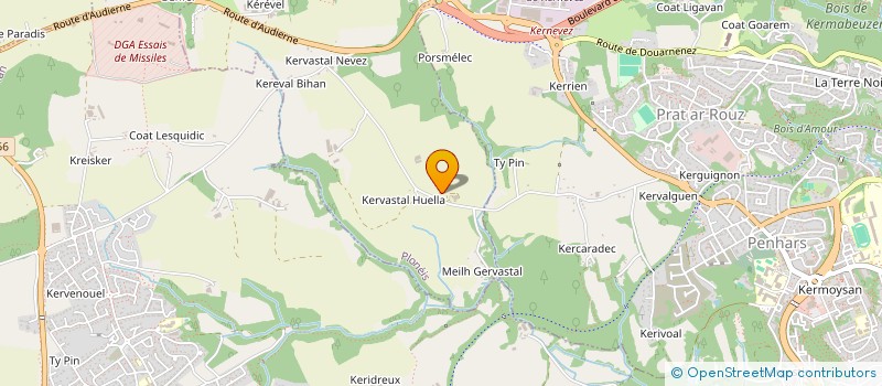 localisation de l'entreprise FILOMENA CADORET  PLONEIS