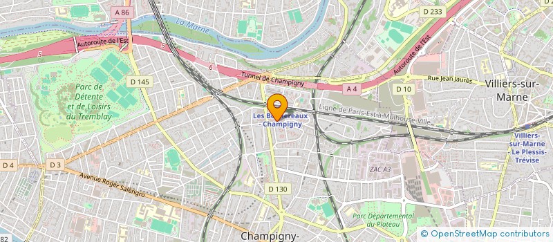 localisation de l'entreprise FILONEXIA ACTIONS à CHAMPIGNY-SUR-MARNE