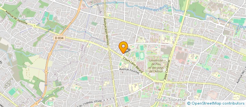 localisation de l'entreprise FILONGOA DE PAU à PAU