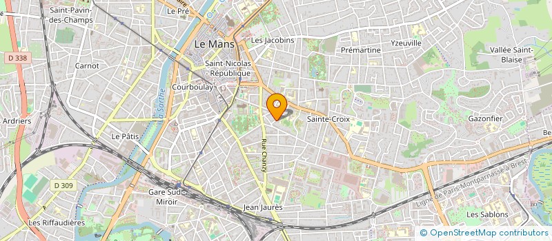 localisation de l'entreprise FILOP à LE MANS