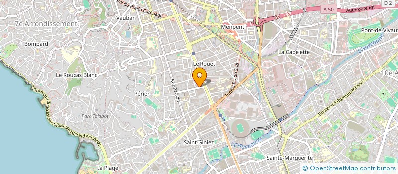 localisation de l'entreprise FILORI LOCATIONS à MARSEILLE