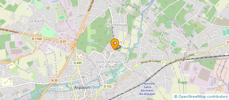 localisation de l'entreprise FILOTA à SAINT-GERMAIN-LES-ARPAJON