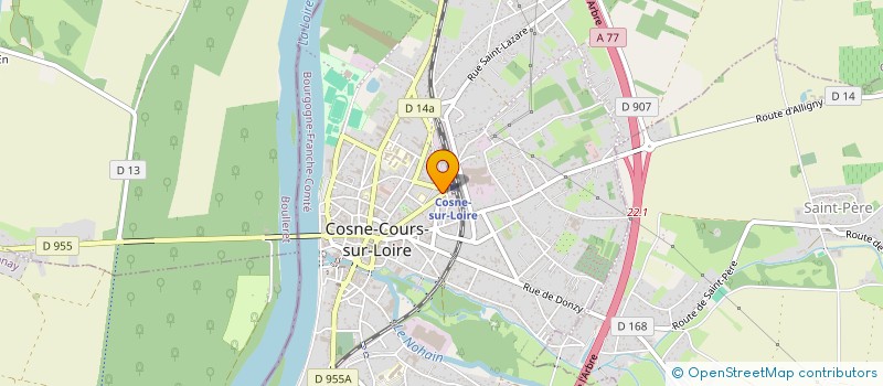 localisation de l'entreprise FILOU à COSNE-COURS-SUR-LOIRE