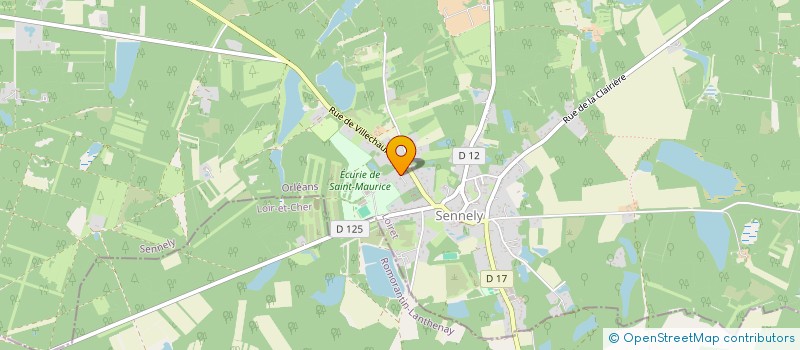 localisation de l'entreprise FILOU  SENNELY