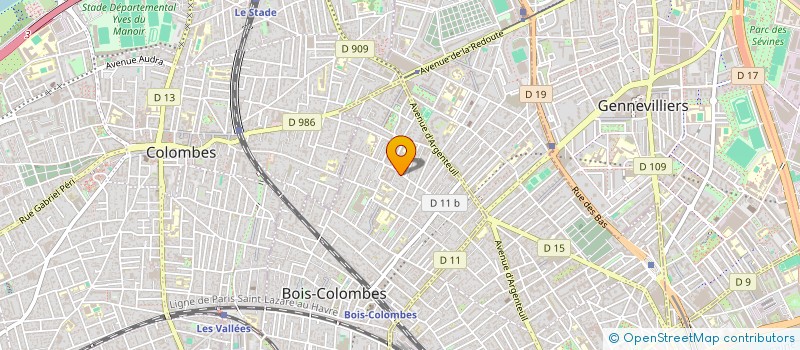 localisation de l'entreprise FILROUGE CONSULTING à BOIS COLOMBES