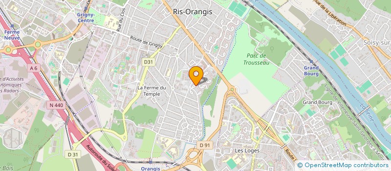 localisation de l'entreprise FILS à RIS-ORANGIS