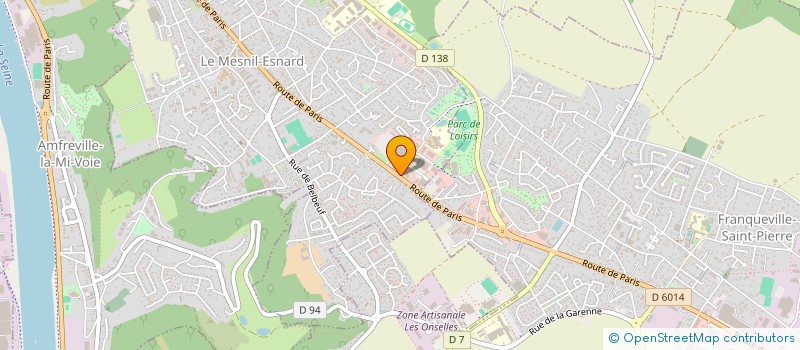 localisation de l'entreprise FILS A TRICOTER à LE MESNIL-ESNARD