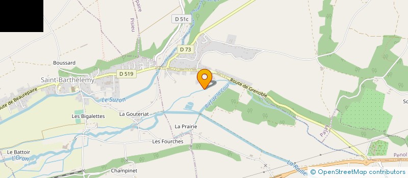 localisation de l'entreprise FILS DE CHARLES MURGAT à BEAUFORT