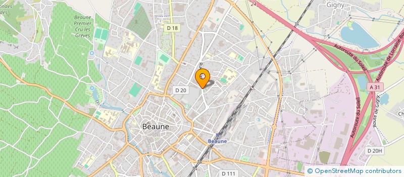 localisation de l'entreprise FILS DE FRANCE à BEAUNE