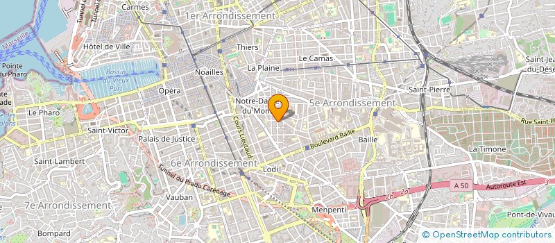 localisation de l'entreprise FILS DE GAIA ASSOCIATION à MARSEILLE