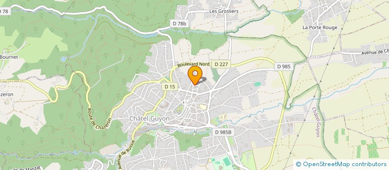 localisation de l'entreprise FILS DE LA TRUIE - FDLT à CHATEL-GUYON