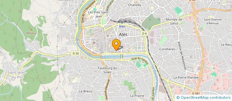 localisation de l'entreprise FILS DE R AIGOIN REPRES ALIMEN  ALES