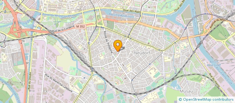 localisation de l'entreprise FILS ET TISSUS  STRASBOURG