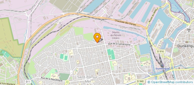 localisation de l'entreprise FILSTON à DUNKERQUE