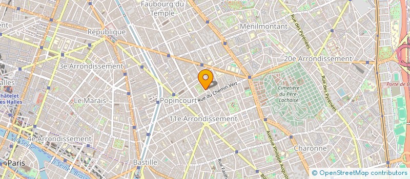 localisation de l'entreprise FILTEX  PARIS