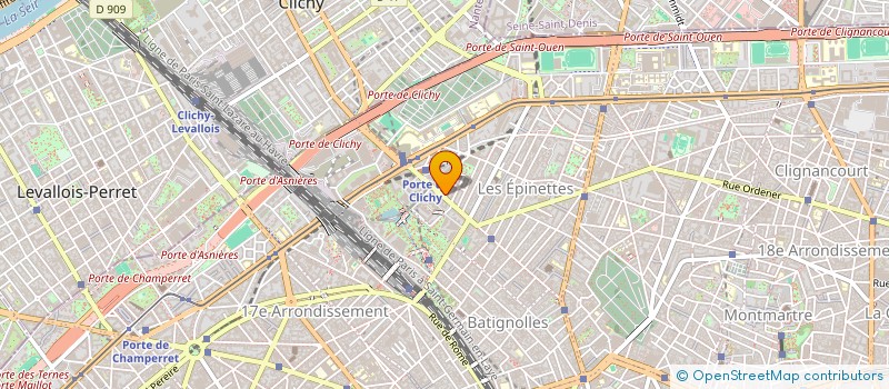 localisation de l'entreprise FILTRANS à PARIS