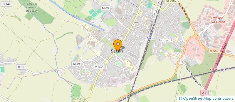 localisation de l'entreprise FILTRAT ASPIRAT CHAUFFAG DEPOUSS VENTILA à SECLIN