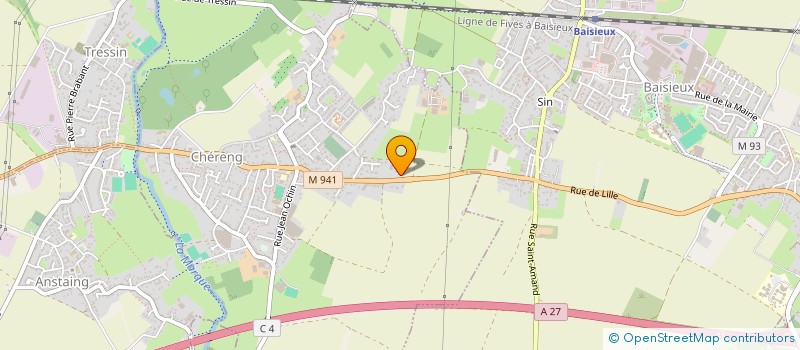 localisation de l'entreprise FILTRATION CONSEIL  CHERENG