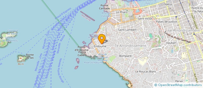 localisation de l'entreprise FILTRATION ETUDES CONSEILS à MARSEILLE