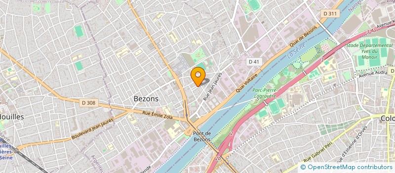 localisation de l'entreprise FILTRATION FACILITIES à BEZONS