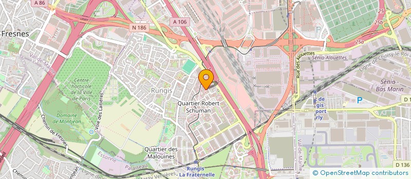 localisation de l'entreprise FILTRATION GROUP SAS à ORANGE