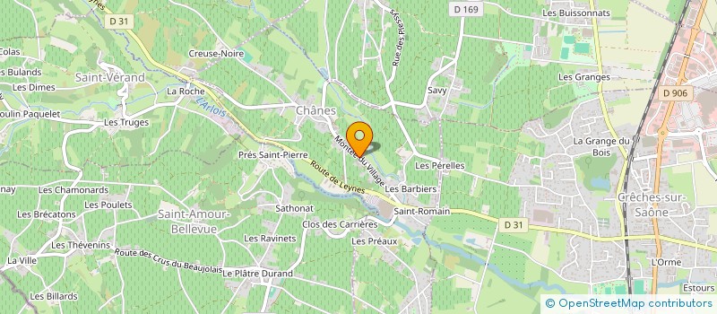localisation de l'entreprise FILTRATION SERVICE à CHANES