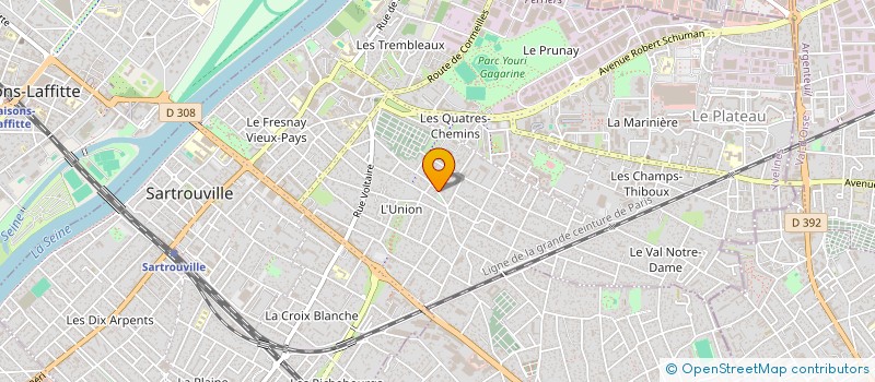 localisation de l'entreprise FILUM SERVICES à SARTROUVILLE
