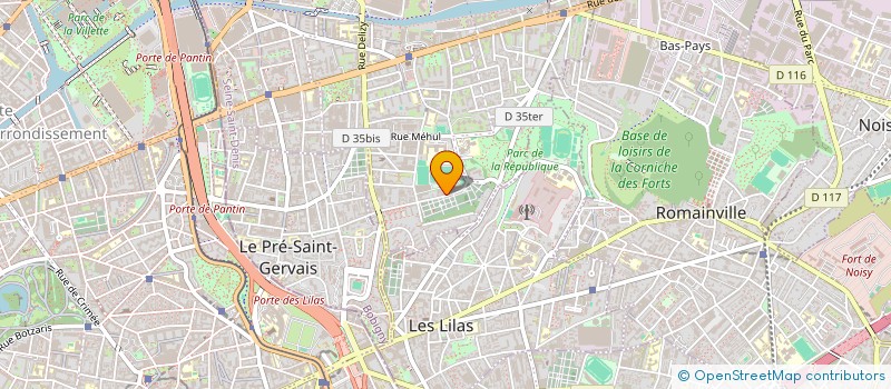 localisation de l'entreprise FIM à PANTIN