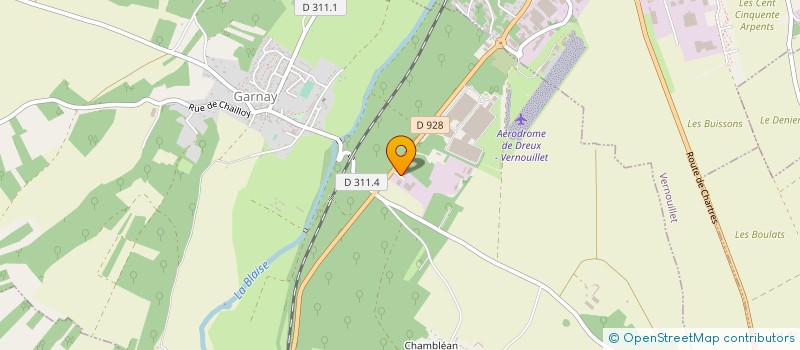 localisation de l'entreprise FIM FRANCE à GARNAY