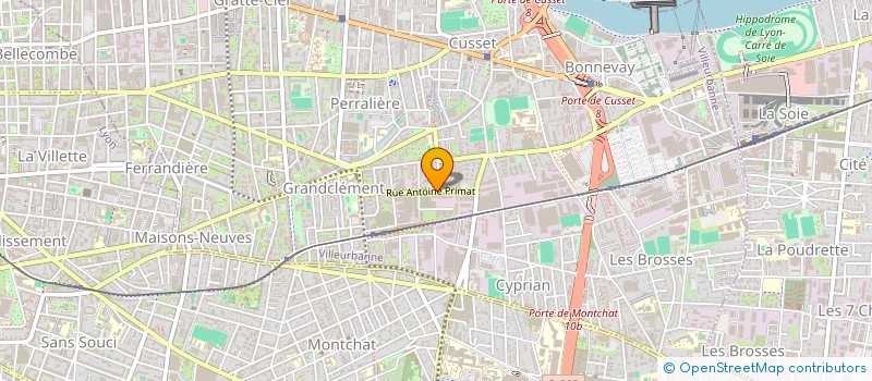 localisation de l'entreprise FIM MEDICAL à VILLEURBANNE