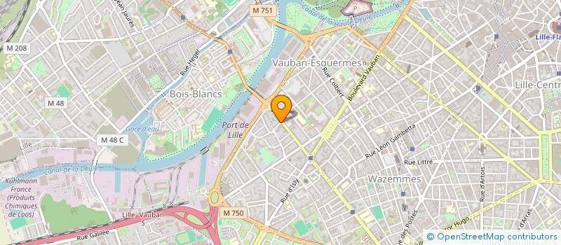 localisation de l'entreprise FIM P&R FRANCE à LILLE