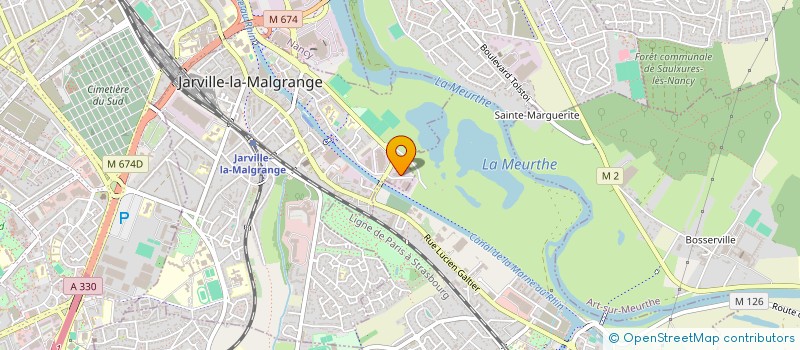 localisation de l'entreprise FIMA  JARVILLE-LA-MALGRANGE