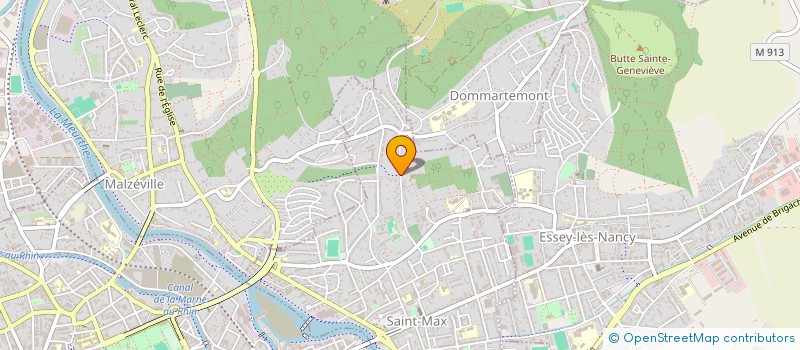 localisation de l'entreprise FIMAC  SAINT-MAX