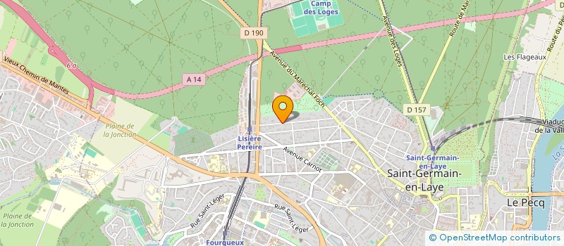 localisation de l'entreprise FIMAE à SAINT-GERMAIN-EN-LAYE