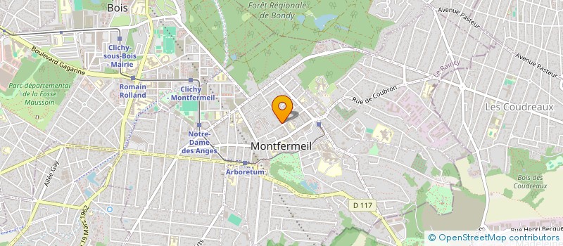 localisation de l'entreprise FIMAE  MONTFERMEIL