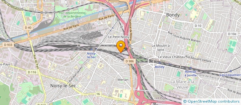 localisation de l'entreprise FIMAG à NOISY-LE-SEC