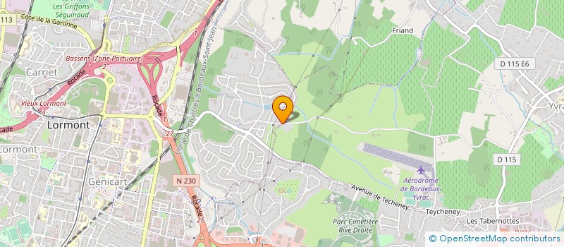 localisation de l'entreprise FIMAGER  YVRAC