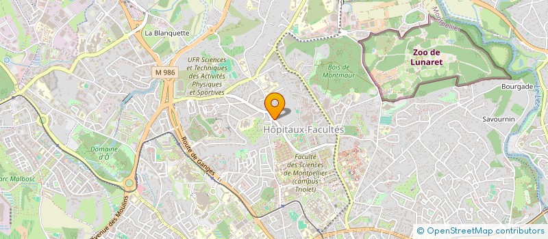 localisation de l'entreprise FIMAGINE à MONTPELLIER
