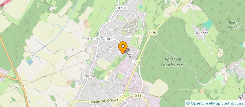 localisation de l'entreprise FIMAJEX  SERRE-LES-SAPINS