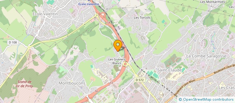 localisation de l'entreprise FIMALISS INVEST à BESANCON