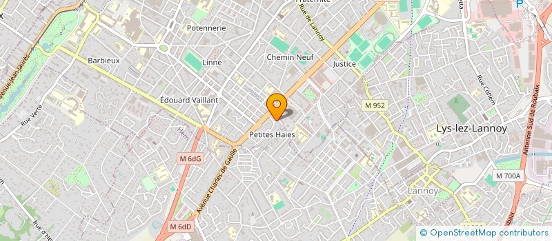 localisation de l'entreprise FIMANOR FINANCEMENT MANAGEMENT ORGANIS à ROUBAIX