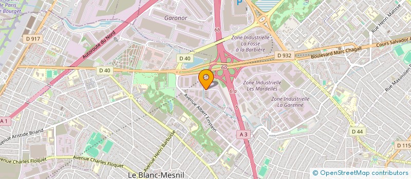 localisation de l'entreprise FIMAPLUS  AULNAY-SOUS-BOIS