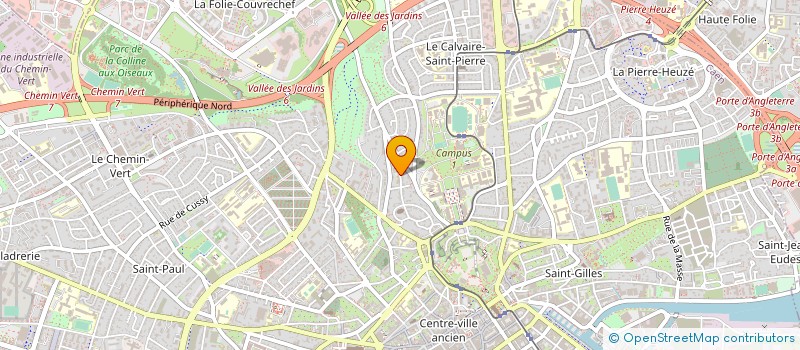 localisation de l'entreprise FIMAST à CAEN