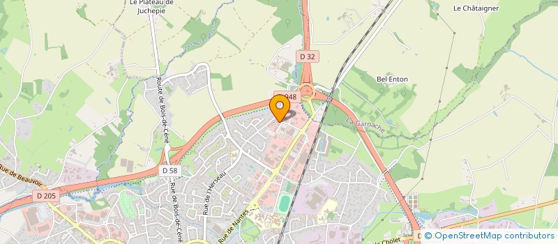 localisation de l'entreprise FIMATECH à CHALLANS