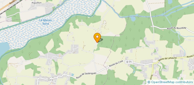 localisation de l'entreprise FIMB  ORX