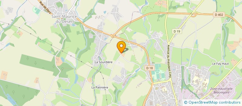 localisation de l'entreprise FIMBRUNE PHOTOVOLTAIQUE à LA FERTE MACE